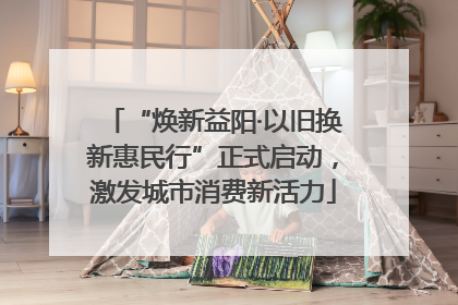 “焕新益阳·以旧换新惠民行”正式启动，激发城市消费新活力