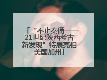 “不止秦俑——21世纪陕西考古新发现”特展亮相美国加州