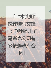 “木头姐”锐评特马交锋：争吵揭开了马斯克公司有多依赖政府合同