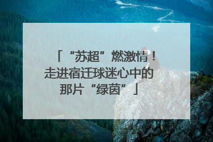 “苏超”燃激情！走进宿迁球迷心中的那片“绿茵”