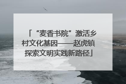 “麦香书院”激活乡村文化基因——赵虎镇探索文明实践新路径