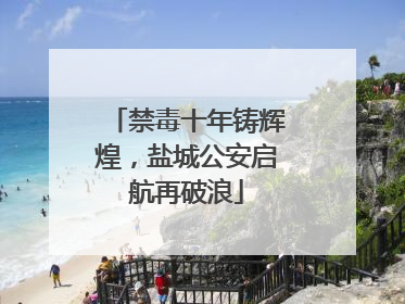 禁毒十年铸辉煌，盐城公安启航再破浪
