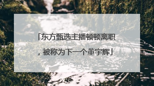 东方甄选主播顿顿离职，被称为下一个董宇辉