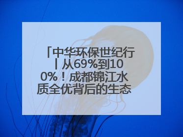 中华环保世纪行丨从69%到100%！成都锦江水质全优背后的生态治理密码