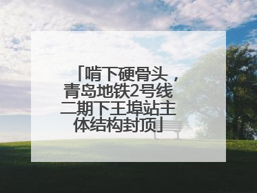 啃下硬骨头，青岛地铁2号线二期下王埠站主体结构封顶