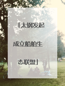 太钢发起成立船舶生态联盟