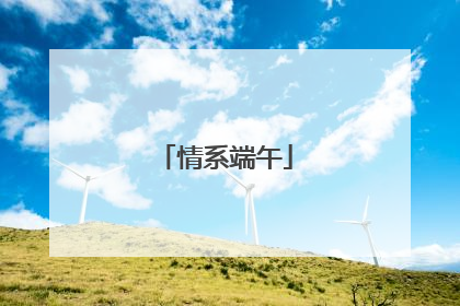 情系端午