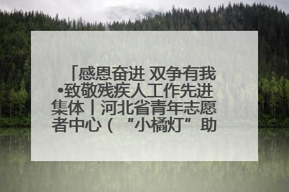 感恩奋进 双争有我•致敬残疾人工作先进集体丨河北省青年志愿者中心（“小橘灯”助残接力计划实施团队）：用温暖陪伴，守护特殊孩子成长