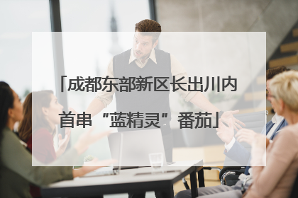 成都东部新区长出川内首串“蓝精灵”番茄