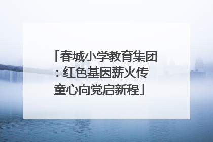 春城小学教育集团：红色基因薪火传 童心向党启新程