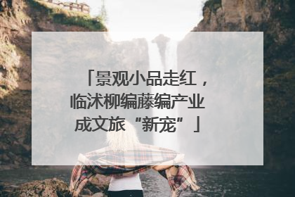 景观小品走红，临沭柳编藤编产业成文旅“新宠”