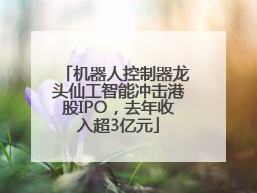 机器人控制器龙头仙工智能冲击港股IPO，去年收入超3亿元