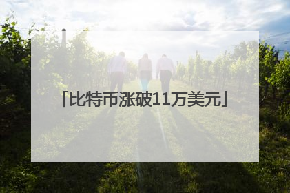 比特币涨破11万美元