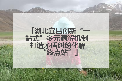 湖北宜昌创新“一站式”多元调解机制 打造矛盾纠纷化解“终点站”