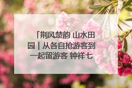 荆风楚韵 山水田园｜从各自抢游客到一起留游客 钟祥七村抱团解了“乡愁”添了“乡酬”