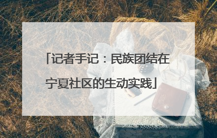 记者手记：民族团结在宁夏社区的生动实践