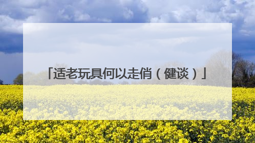 适老玩具何以走俏（健谈）