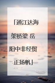 通江达海架桥梁 岳阳中非经贸正扬帆
