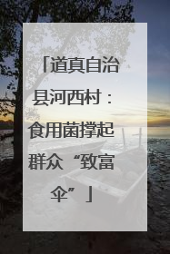 道真自治县河西村：食用菌撑起群众“致富伞”