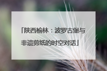 陕西榆林：波罗古堡与非遗剪纸的时空对话