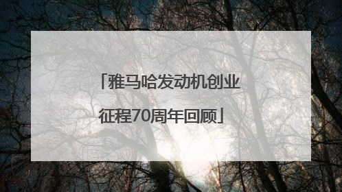 雅马哈发动机创业征程70周年回顾