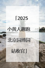 2025小黄人趣跑北京园博园站收官